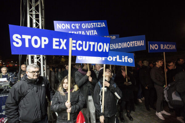 Pena di morte, l’Italia mobilitata per la moratoria