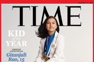 Chi è Gitanjali Rao, prima “Kid of the year” a finire sulla copertina del Time
