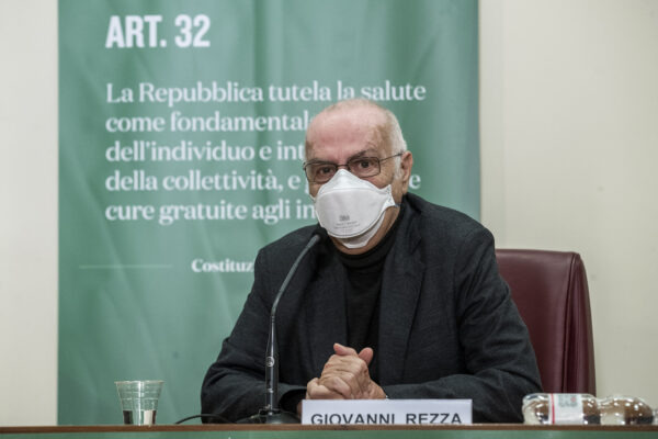 Foto Roberto Monaldo / LaPresse
12-12-2020 Roma
Politica
Ministero della Salute – Conferenza stampa sulla situazione epidemiologica Covid-19
Nella foto Gianni Rezza

Photo Roberto Monaldo / LaPresse 
12-12-2020 Rome (Italy) 
Ministry of Health – Press conference on the Covid-19 epidemiological situation 
In the pic Gianni Rezza