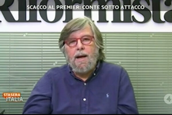 Piero Sansonetti al tg4 interviene su Conte e Recovery Fund: “Il piano è fatto coi piedi, Conte premier inesistente”
