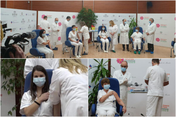 Vax Day, primi cinque vaccinati allo Spallanzani. Conte: “Oggi l’Italia si risveglia”