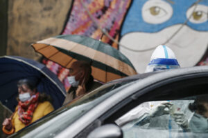 Foto Cecilia Fabiano/ LaPresse
27 Dicembre 2020 Roma (Italia)
Cronaca :
Tamponi al Santa Maria della Pietà
Nella Foto : l’esercito effettua i tamponi al drive in
Photo Cecilia Fabiano/LaPresse
December 27 , 2020 Roma (Italy)
News:
Swabs at Santa Maria della pietà Hospital
In the Pic : the army operators making swabs Foto Cecilia Fabiano/ LaPresse
27 Dicembre 2020 Roma (Italia)
Cronaca :
Tamponi al Santa Maria della Pietà
Nella Foto : l’esercito effettua i tamponi al drive in
Photo Cecilia Fabiano/LaPresse
December 27 , 2020 Roma (Italy)
News:
Swabs at Santa Maria della pietà Hospital
In the Pic : the army operators making swabs