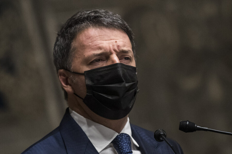 Foto Roberto Monaldo / LaPresse
30-01-2021 Roma
Politica
Camera dei Deputati – Consultazioni del Presidente Roberto Fico
Nella foto Matteo Renzi

Photo Roberto Monaldo / LaPresse 
30-01-2021 Rome (Italy) 
Chamber of Deputies – Consultations by the President of the Chamber of Deputies Roberto Fico   
In the pic Matteo Renzi