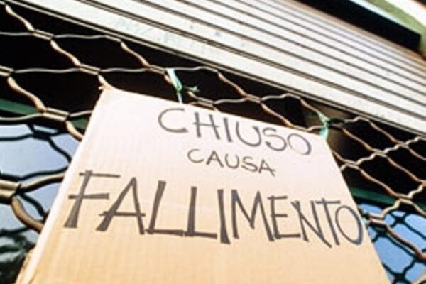 In un anno bruciati 35 miliardi di euro e 20 mila aziende fallite