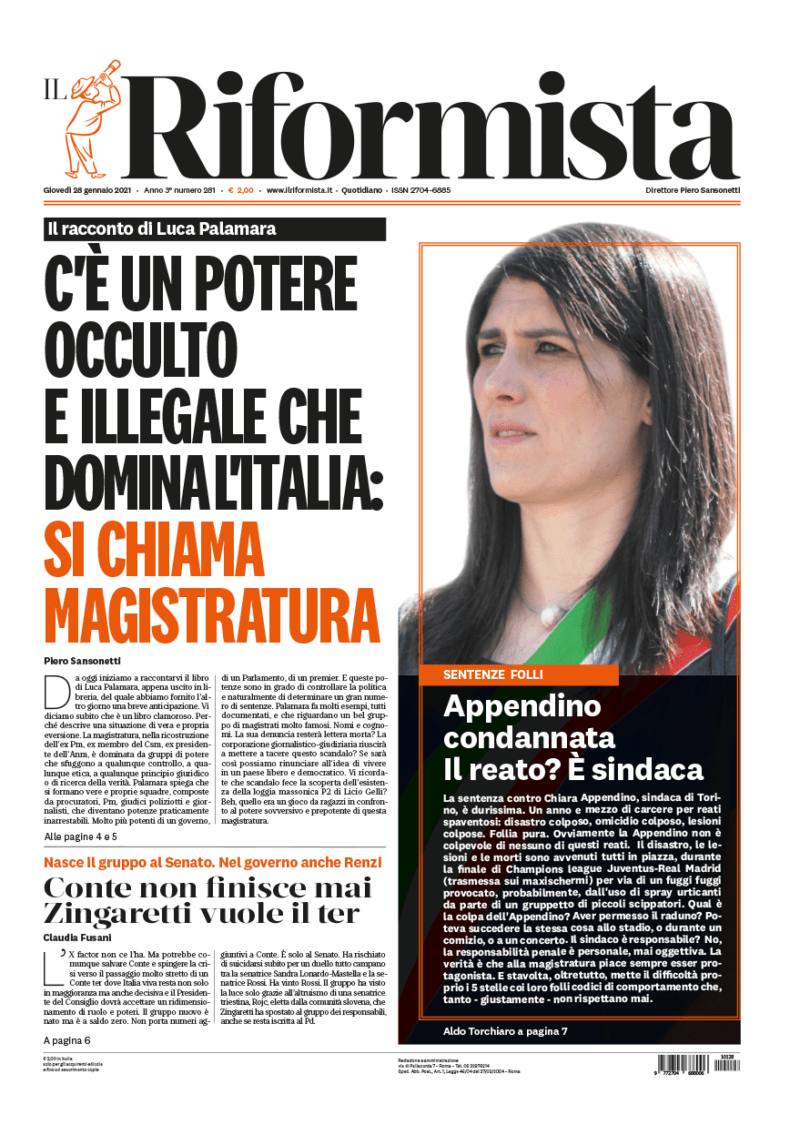 Quotidiano del 28 gennaio 2021