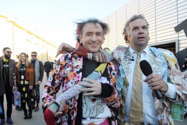 Foto LaPresse/Bianchi-Lo Debole13-01-2016 Firenze, ItaliaModa89esima edizione Pitti Immagine Uomo alla Fortezza da BassoNella foto: Charlie Gnocchi, SolangePhoto LaPresse/Bianchi-Lo Debole13-01-2016 Florence, ItalyFashionPitti Uomo 89 | 12-15 Jan 2016 Contemporary Global LifestyleThe world’s most important platform for men?s clothing and accessory collections and for launching new projects in men’s fashion.In the pic: Charlie Gnocchi, Solange