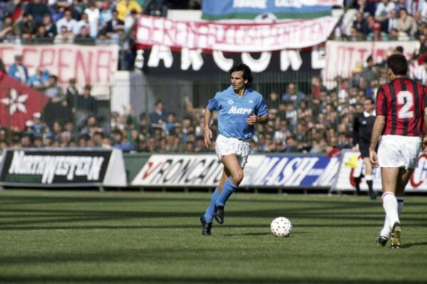LaPresseSportCalcioNapoli Anni ’80Nella foto: Andrea Carnevale LaPresseSportCalcioNapoli Anni ’80Nella foto: Andrea Carnevale