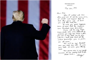 Trump non andrà all’insediamento di Biden, Bush invece nel ’93 scrisse a Clinton “Sii felice”