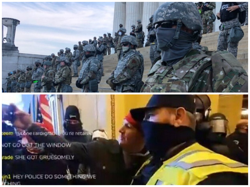 E se fossero stati neri ad assaltare il Congresso USA? “Una carneficina”: la polemica sui social