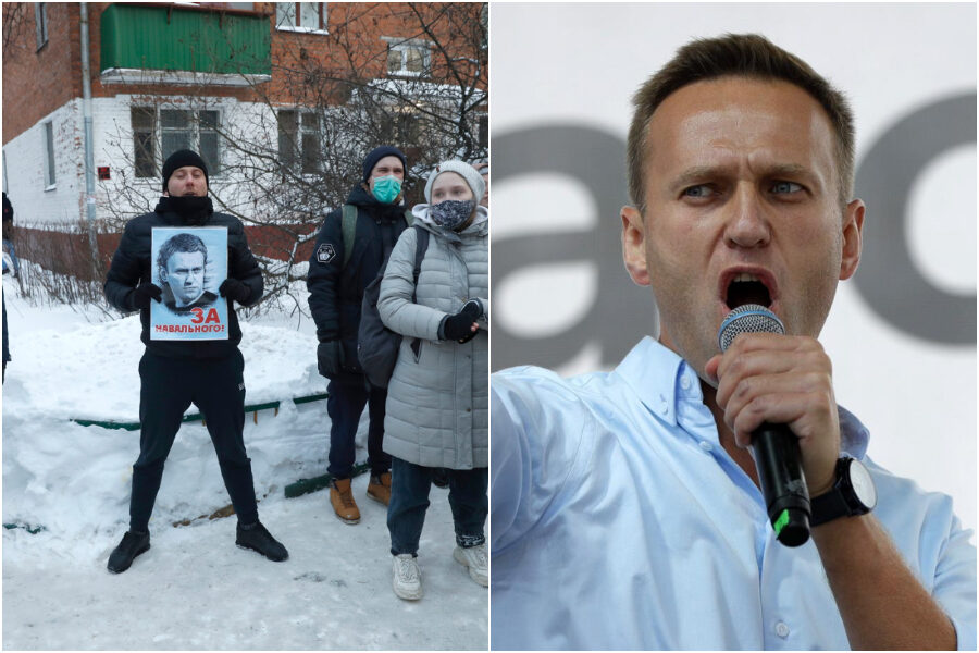 Navalny in carcere almeno fino al 15 gennaio, l’oppositore di Putin attacca: “Illegalità di prim’ordine”
