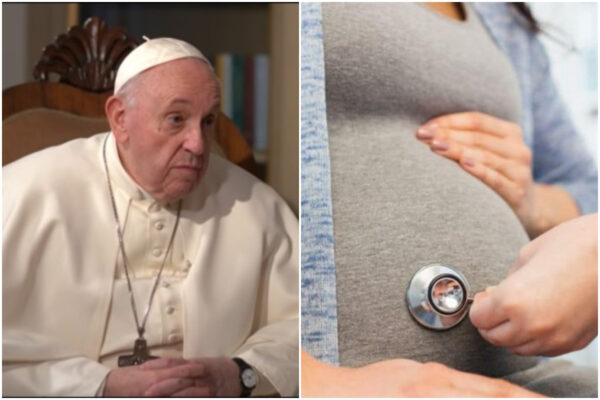 Aborto, Papa Francesco: “E’ come affittare un sicario, non è un problema religioso”