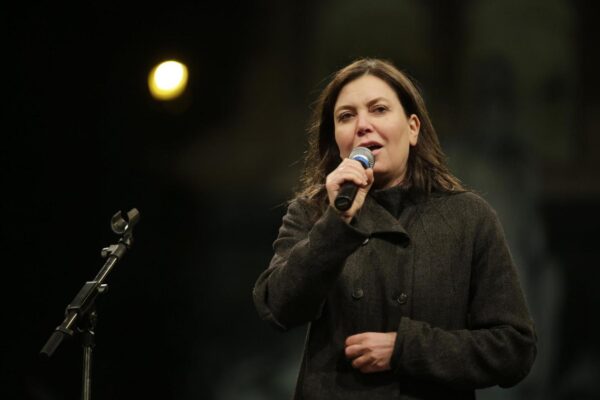 Foto Vincenzo Livieri – LaPresse 24-01-2015 Politica – Roma – Manifestazione del Movimento 5 Stelle. Nella foto Sabina Guzzanti
Foto Vincenzo Livieri – LaPresse 24-01-2015 News – Rome – Demonstration of 5 Stars Movement. . In the pic: Sabina Guzzanti