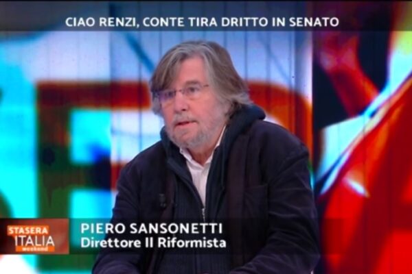 Sansonetti: “Conte è un disastro, Draghi soluzione più ragionevole”