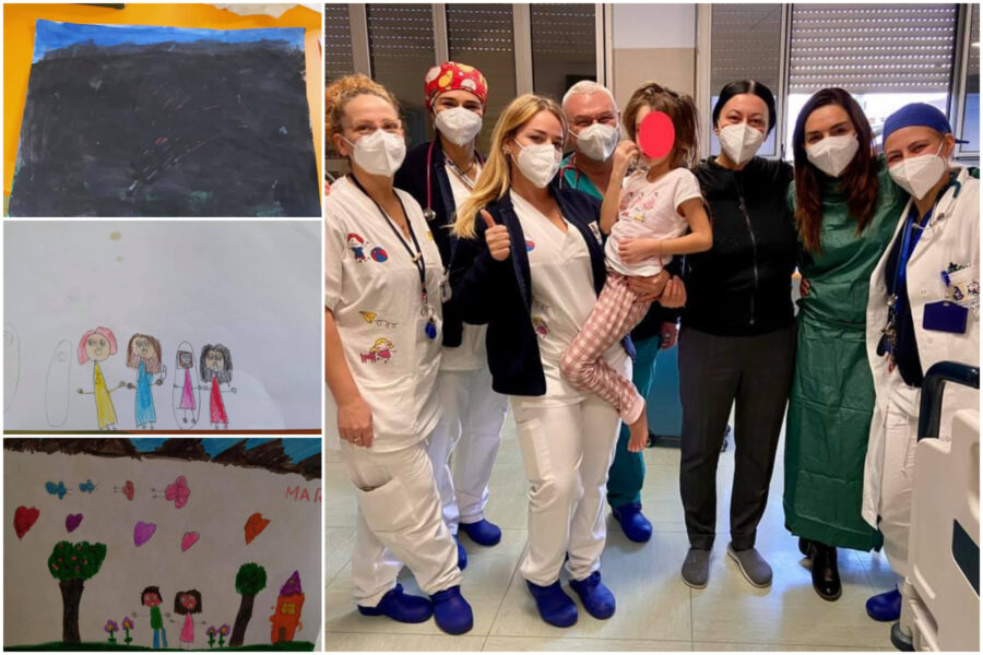 Covid, la piccola Luisa salvata al Santobono: “Virus maledetto, mi vaccinerò per i bambini”