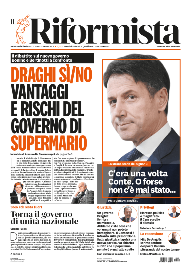 Quotidiano del 6 febbraio 2021