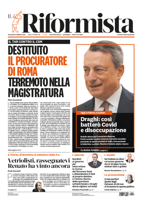 Quotidiano del 17 febbraio 2021