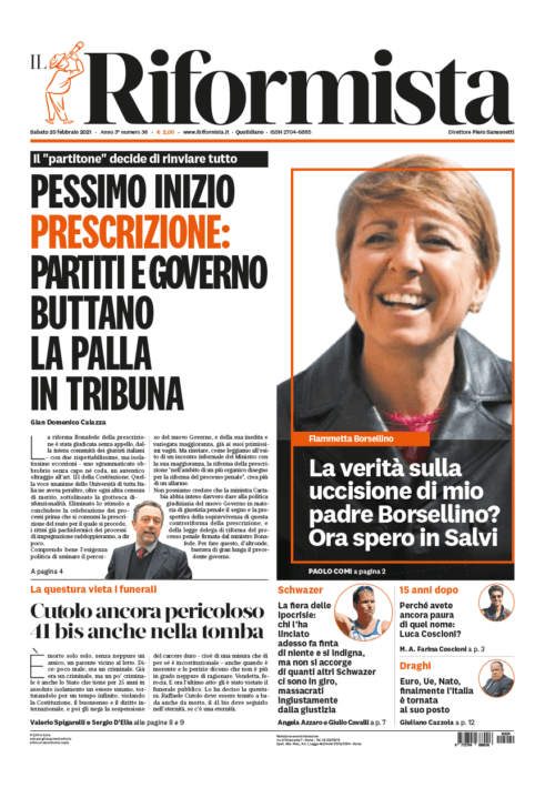 Quotidiano del 20 febbraio 2021