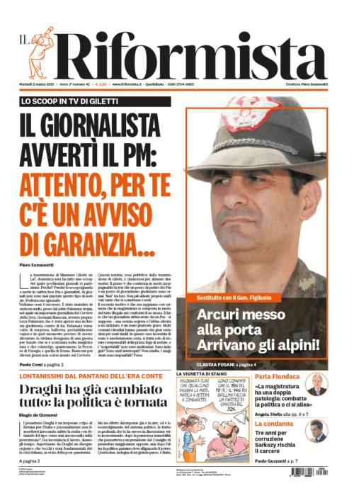 Quotidiano del 2 marzo 2021