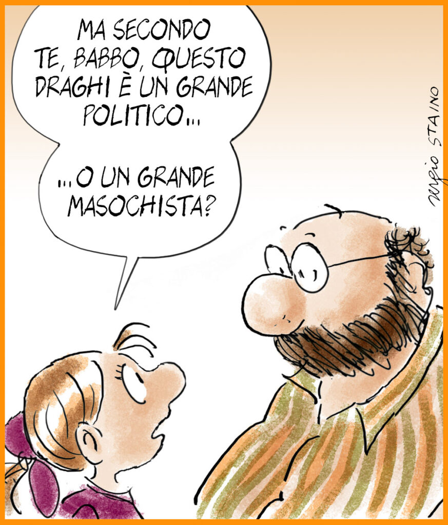 La vignetta di Sergio Staino dell’11 febbraio 2021