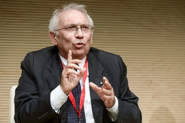 Foto LaPresse/Nicolò Campo 
29/09/2018 Torino (Italia) 
Cronaca
Convegno nazionale Cavalieri del Lavoro ‘La rivoluzione digitale’
nella foto: Patrizio Bianchi

Photo LaPresse/Nicolò Campo 
September 29, 2018 Turin (Italy)
News
Knights of Work National Convention ‘The digital revolution’
in the picture: Patrizio Bianchi