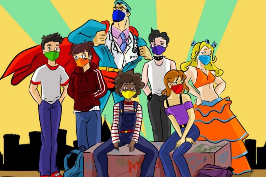 “Medici supereroi”, il primo numero sul lockdown del fumetto solidale