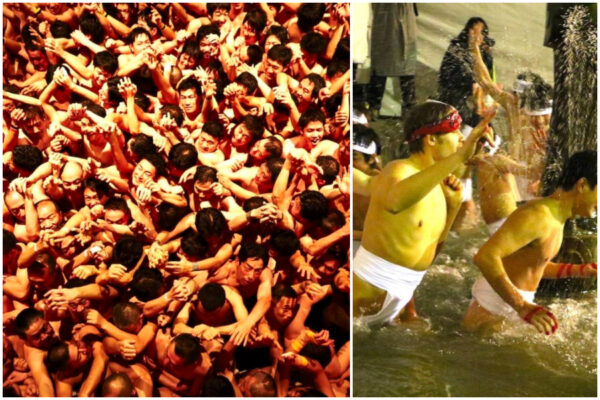 Cosa è il Festival dell’uomo nudo, il celebre rituale giapponese nato oltre 500 anni fa