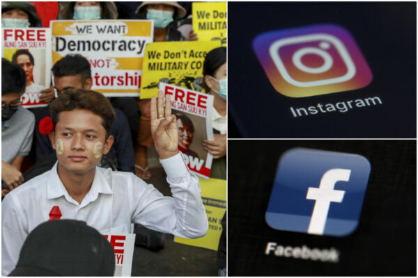 Golpe in Myanmar, interviene Facebook: oscurati tutti gli account dei militari
