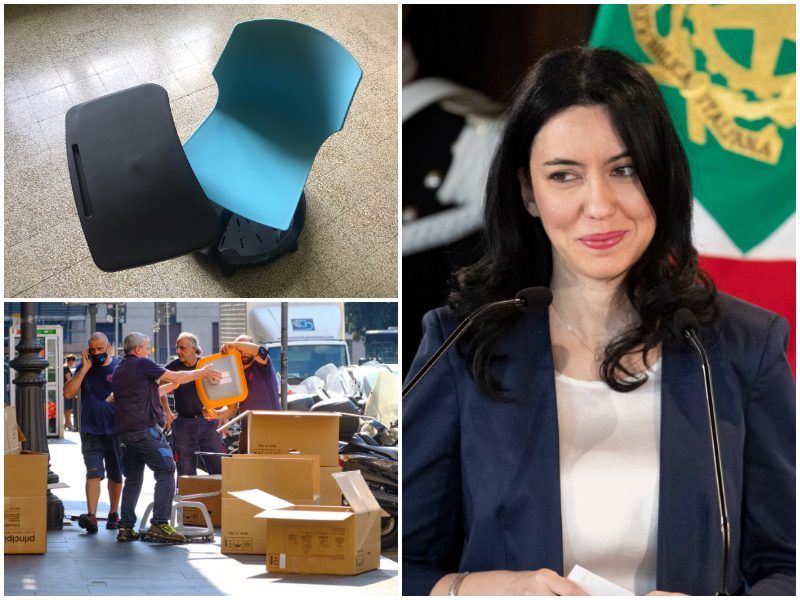 “I banchi a rotelle fanno male alla schiena”: una soluzione inutile da 119 milioni, buttati in magazzino