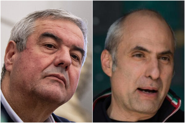 Angelo Borrelli e Fabrizio Curcio