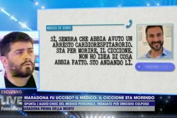 Maradona, il medico Leopoldo Luque a Diego Jr.: “Ho trattato tuo padre come fosse il mio”