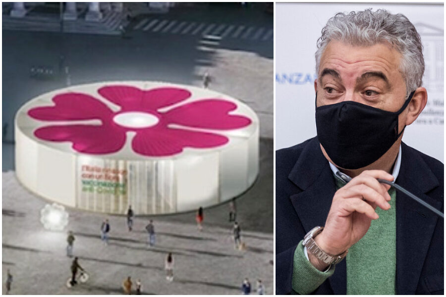 Gazebo e mascherine inutili: gli sprechi (milionari) di Arcuri, che ora dovrà risponderne davanti a Draghi