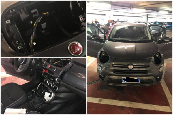 Centro Direzionale terra di nessuno, auto vandalizzate (nei garage a pagamento) e rapine