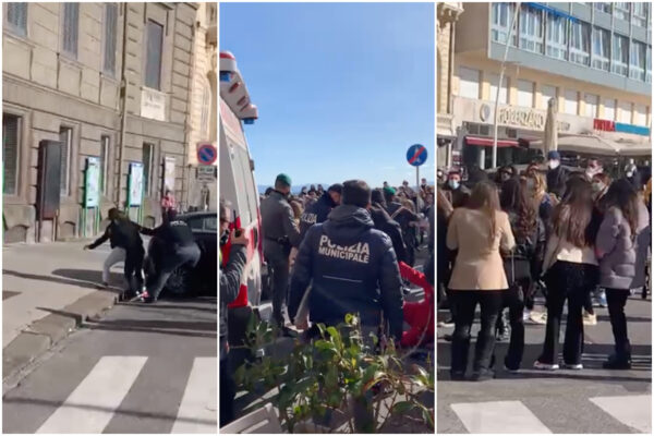 Botte al 118 e rissa tra giovani, Carnevale folle sul lungomare di Napoli: “Stato assente e clienti in fuga”