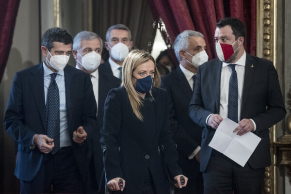 Governo Draghi, centrodestra sull’orlo della spaccatura