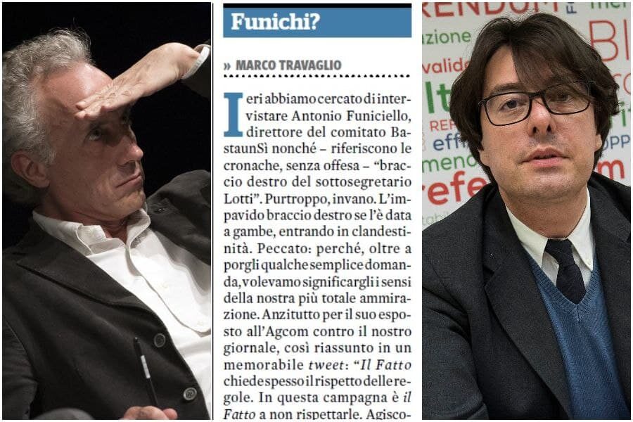 Funiciello torna a Palazzo Chigi e Travaglio si infuria: i precedenti col Fatto Quotidiano