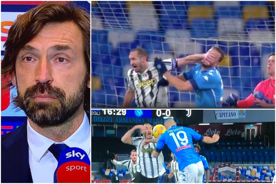 La Juve non sa perdere, Pirlo riscrive le regole: mani in faccia in area di rigore