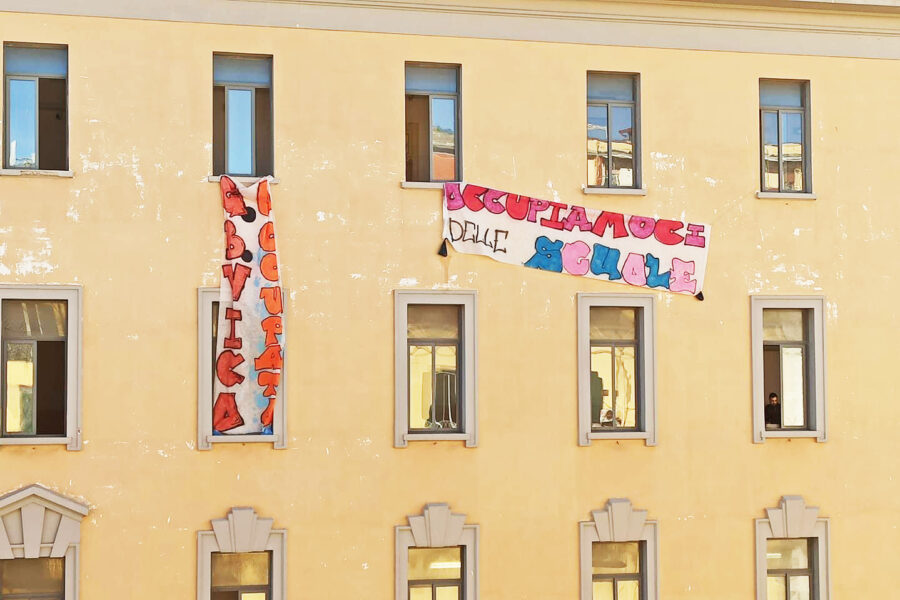 Luca, Beatrice e Gabriele, i tre studenti del liceo Vico sospesi perché volevano tornare in classe