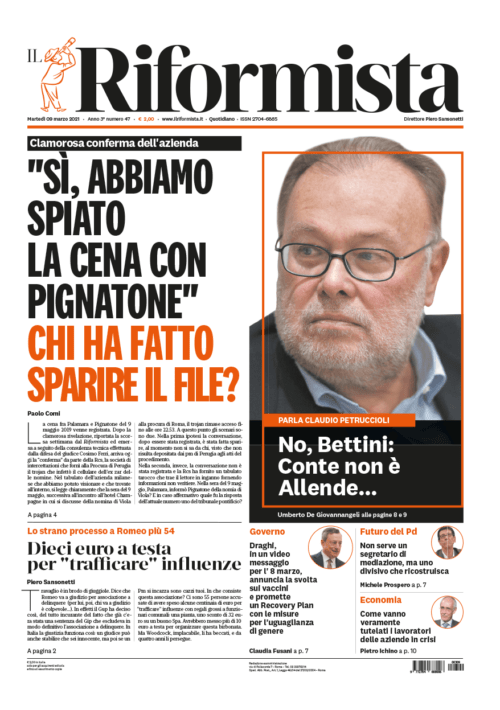 Quotidiano del 9 marzo 2021