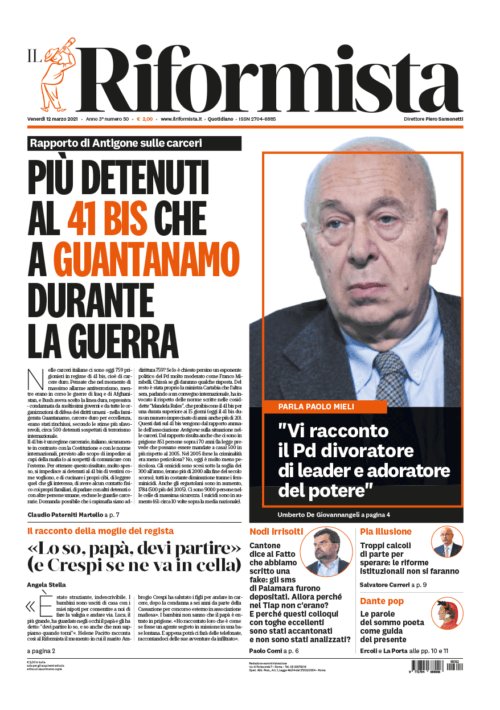 Quotidiano del 12 marzo 2021