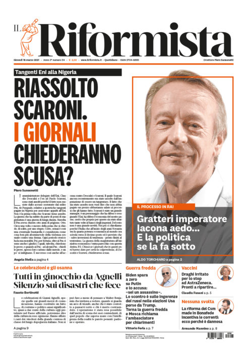 Quotidiano del 18 marzo 2021