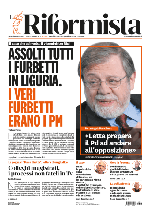 Quotidiano del 19 marzo 2021