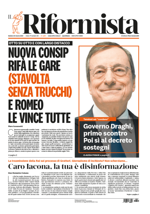 Quotidiano del 20 marzo 2021