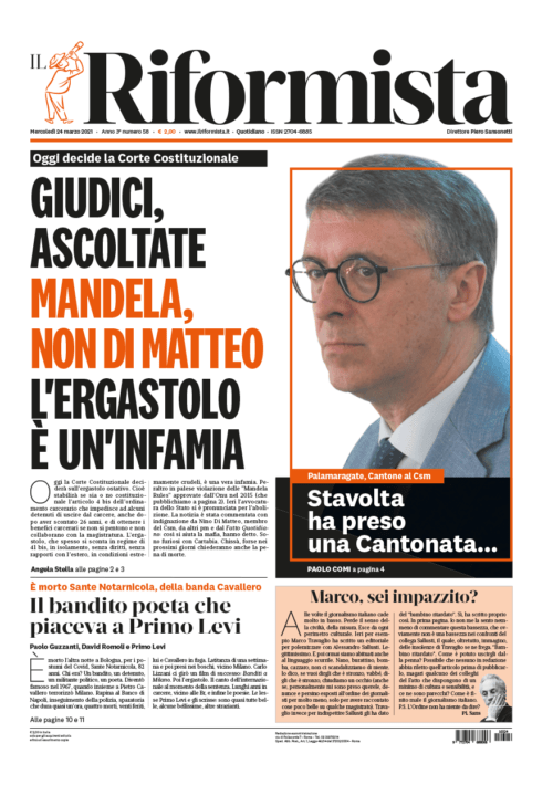 Quotidiano del 24 marzo 2021