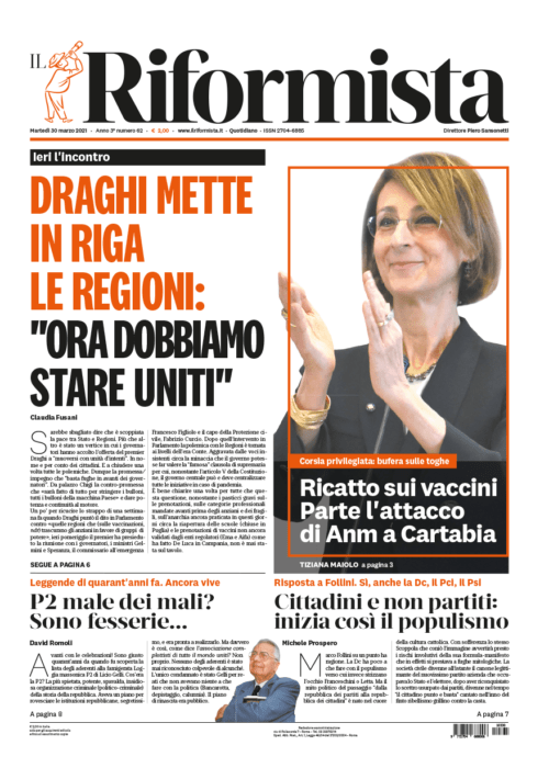 Quotidiano del 30 marzo 2021