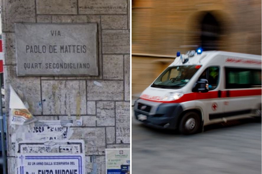 Si lancia dalla finestra dopo essersi tagliato le vene: salvato dal 118 e trasportato in codice rosso