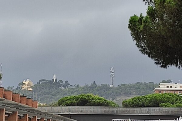 Monte Mario visto da Piazzale Clodio