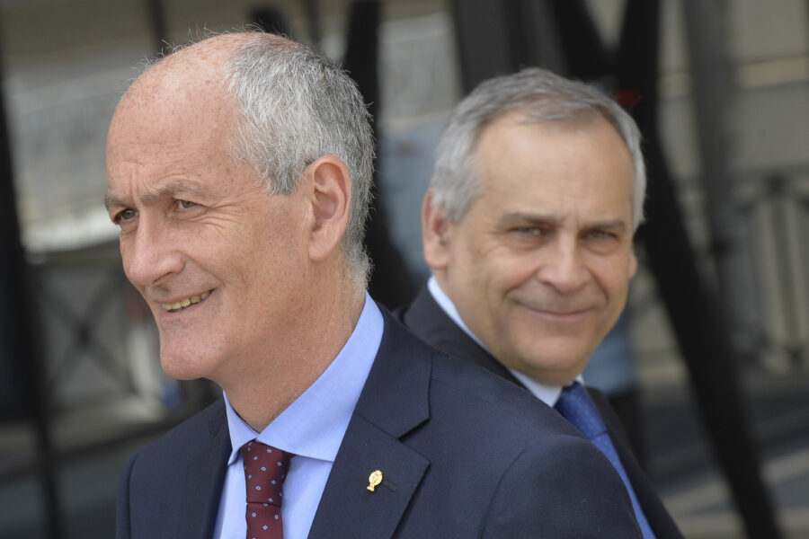 FRANCO GABRIELLI CAPO DELLA POLIZIA LAMBERTO GIANNINI