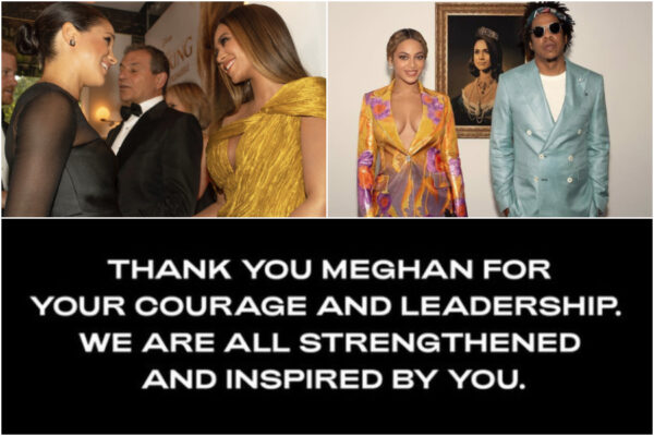 Beyoncé difende Meghan: “Grazie per il tuo coraggio”