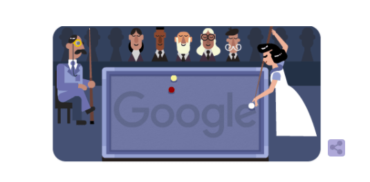 Chi era Masako Katsura, campionessa di biliardo protagonista del doodle di Google