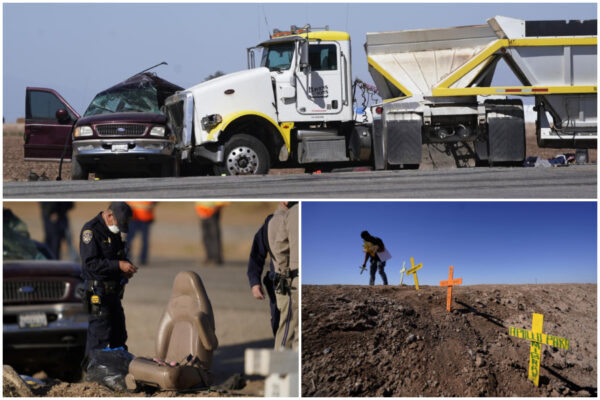 Scontro tra camion e suv, è strage: 13 morti e 12 feriti Scontro tra camion e suv, è strage: 13 morti e 12 feriti
